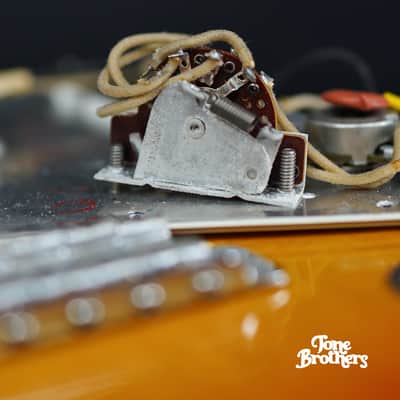 7.4LB, 1-Owner! 1963 Fender Stratocaster Sunburst image 23