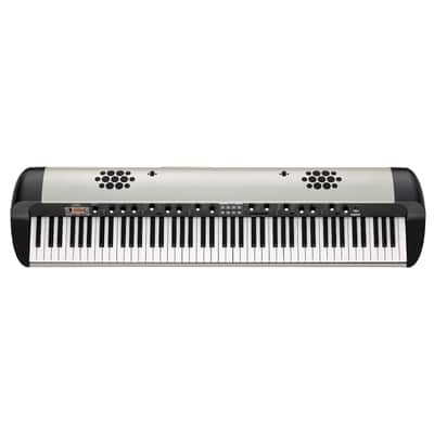 Korg SV-273SP Vintage 73-Key Stage Piano With Built-In Speakers Vintage Creme image 1
