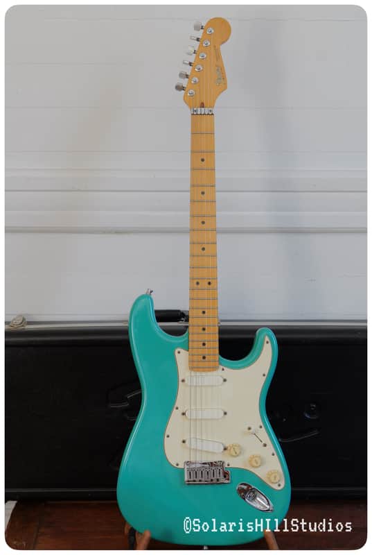Fender Strat Plus with Maple Fretboard E4 - Ice Blue image 1