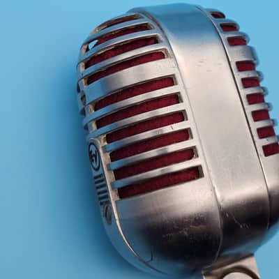 ☆Vintage 1940s Electro-Voice 726 Cardyne I Cardioid Dynamic Microphone - 731 725 Chrome 55 55S Fatboy Elvis EV Variant image 4
