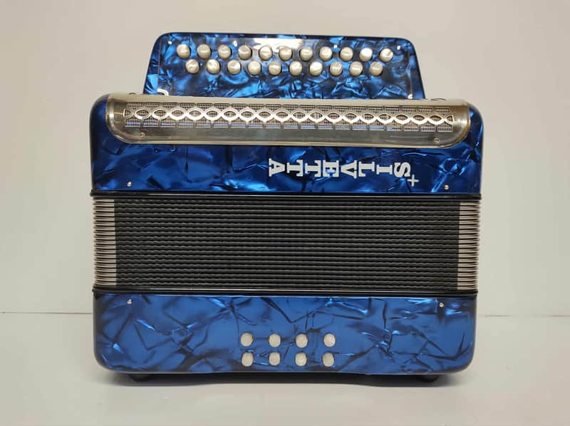 Silvetta +AD Accordion 2020's - Blue Diamond image 1