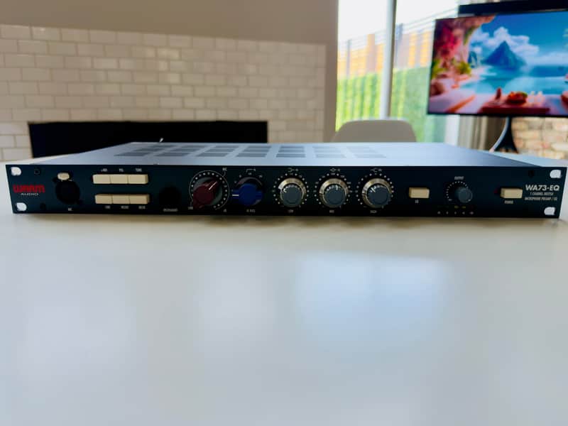 Warm Audio WA73-EQ 1-Channel British Microphone Preamp / EQ 2018 - Present - RAF Blue Gray image 1