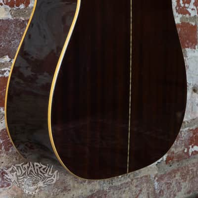 Yamaha FG-201 1970's Natural MIJ Japan Vintage Orange Label image 8