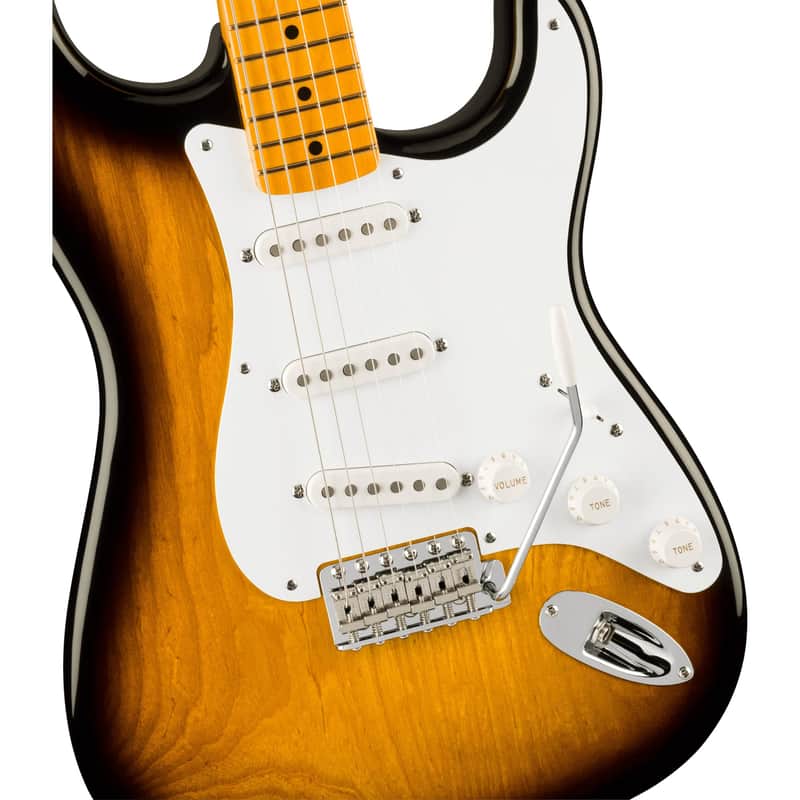 Fender 70th Anniversary American Vintage II 1954 Stratocaster Maple Fingerboard - 2-Color Sunburst image 1