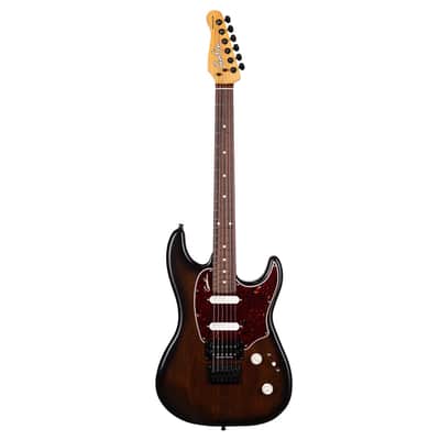Godin Session RHT Pro Electric Guitar - Bourbon Burst image 2