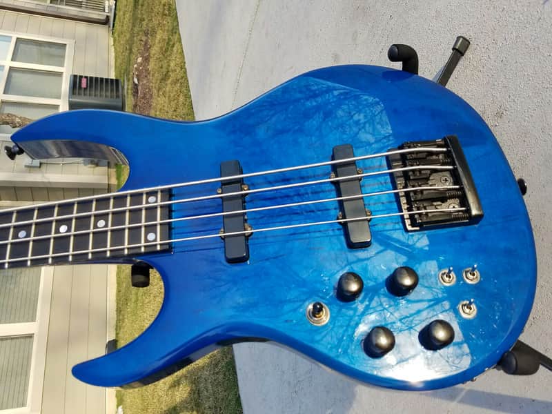 Carvin LB70L 1990 Pearl Deep Blue Gloss image 1