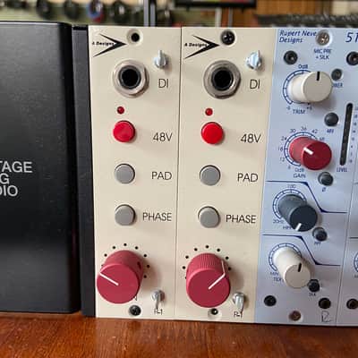 Radial EXTC 500 Series Reamp / Guitar Effects Interface Module 2010s - Orange image 2