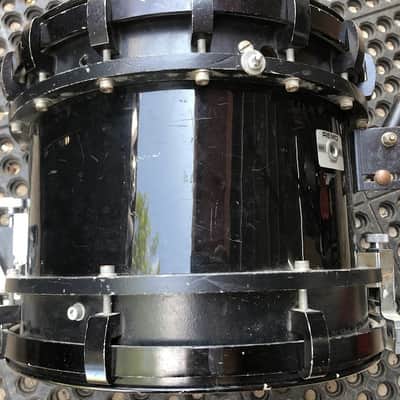 Remo Legato Quadura Marching Snare Drum Black 14" x 11" image 5