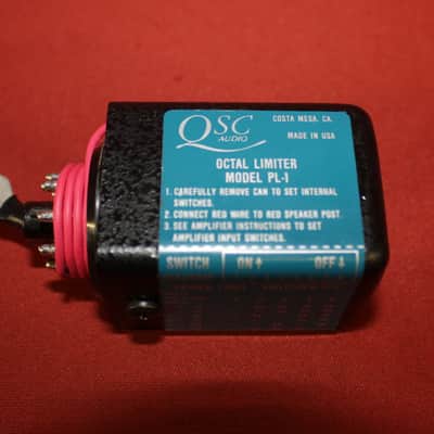 QSC PL-1  Power Limiter Octal Module (w. manual and box) NOS image 1