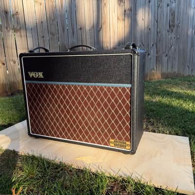 Vox AC30HW Limited Edition Hand-Wired 30-Watt 2x12" Guitar Combo 2003 - 2004 - Black image 2