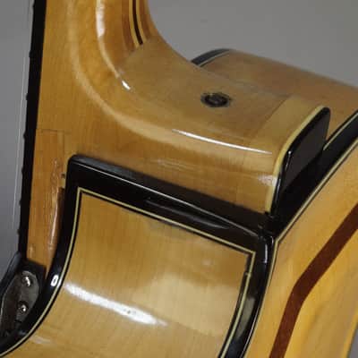Geaka Masterbuilt Archtop 1950s Made in Germany w PU - Blonde  w/video image 16