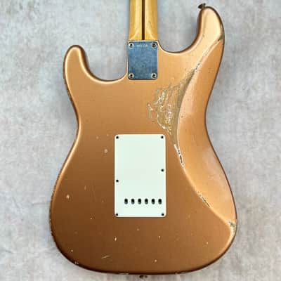 Fender Custom Shop 1956 Stratocaster Relic 2008 - Copper Metallic image 11