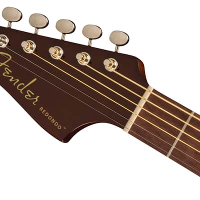 FENDER - Redondo Player Left-Handed  Walnut Fingerboard  Gold Pickguard  Natural - 0970718521 image 5