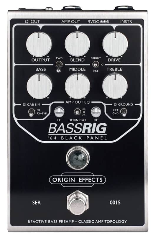 Origin Effects BASSRIG '64 Black Panel | Reverb