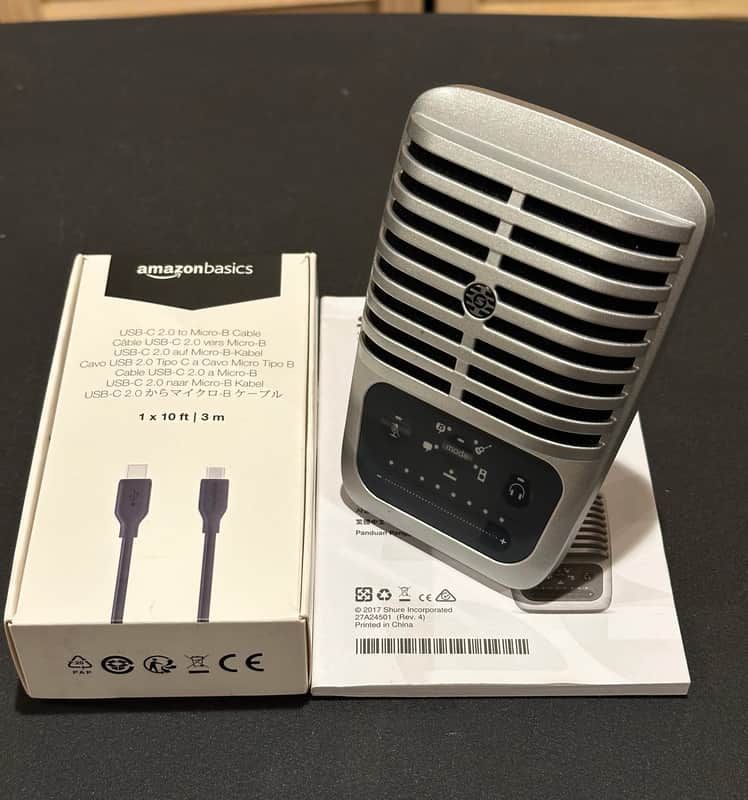 Shure MOTIV MV51 iOS / USB Large Diaphragm Condenser Microphone
