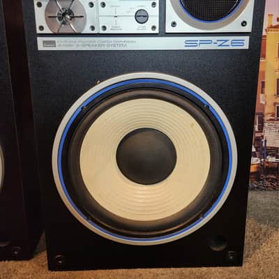 Sansui Sansui SP-Z6 Vintage Floor Speakers 80s - Walnut veneer