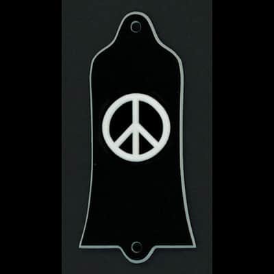 GUITAR TRUSS ROD COVER - Custom Engraved - Fits USA GIBSON - PEACE image 1