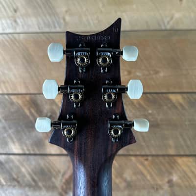 PRS Wood Library DGT Semi-Hollow David Grissom Signature Rosewood Neck! Flamed Maple 10-Top Smoked Black Hardware - Copperhead 418148 image 10