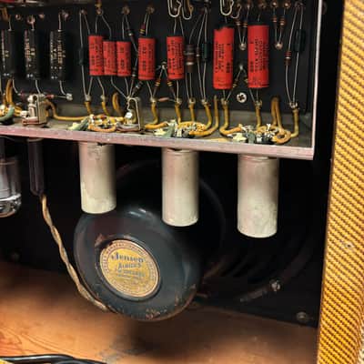 1955 Fender Tremolux 5E9 Narrow Panel Tweed image 20