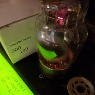 Tung-Sol Matched Pair (2) 6550 Beam Power Pentode AT1000 TESTED Vacuum Tubes 3-hole 3 getters premium 1963-1970 image 5