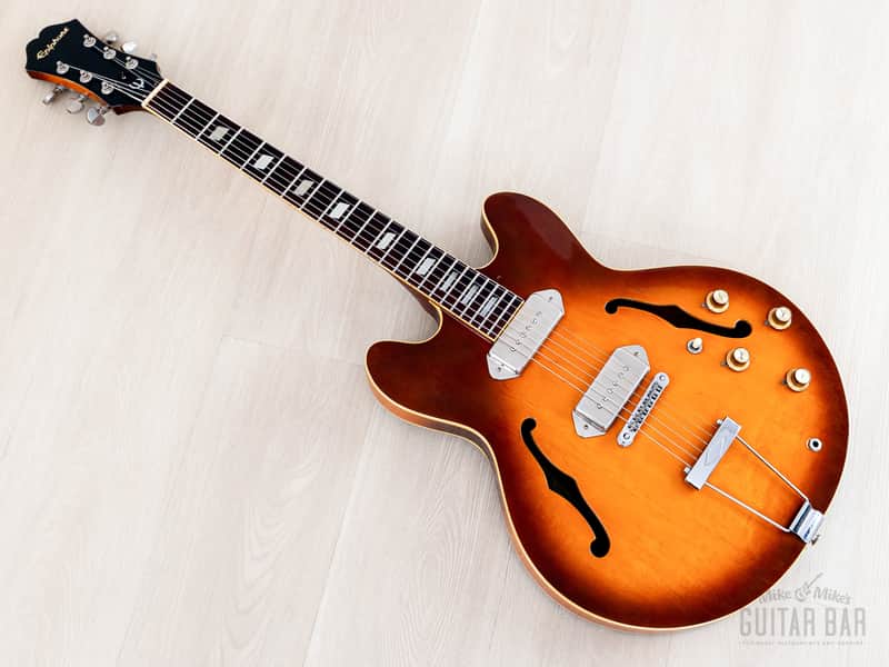 1980 Epiphone Casino Vintage Guitar Sunburst Near-Mint w/ Case