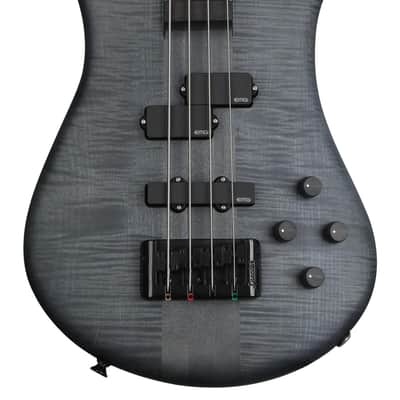 Spector Euro 4 LX Electric Bass Guitar - Black Stain image 1