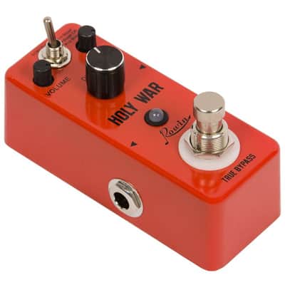 Rowin LEF-305 Holy War Classic 80’s Hiwatt type British DISTORTION Guitar Effect Pedal True Bypass image 2