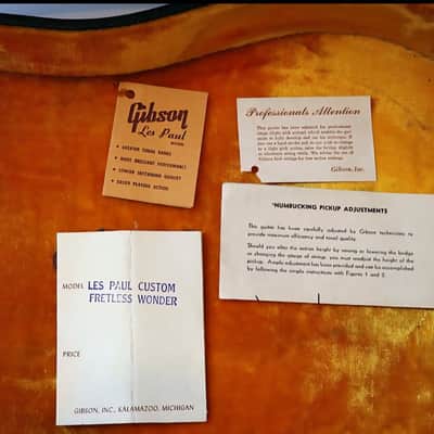 1957 Gibson Les Paul Custom “Black Beauty” – 3 Pickup – All Original – Early Example image 12