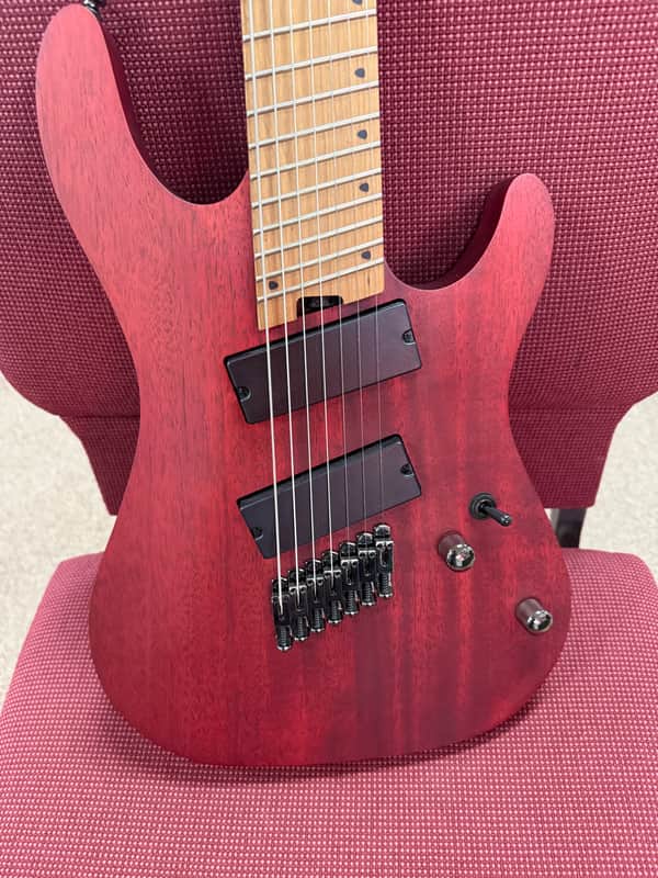 Cort KX307MS Multiscale 7-String 2022 - Present - Open Pore Mahogany image 1