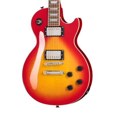 Epiphone Les Paul Tribute Plus Heritage Cherry Sunburst - Single Cut Electric Guitar image 3