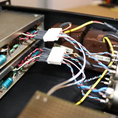 Rare & Vintage Tesla EJU 124 Mic-Preamp and EQ Channel Strips (Pair) Transformer Balanced In & Out - Professionally Racked In a 2U 19” Rack Case. image 19