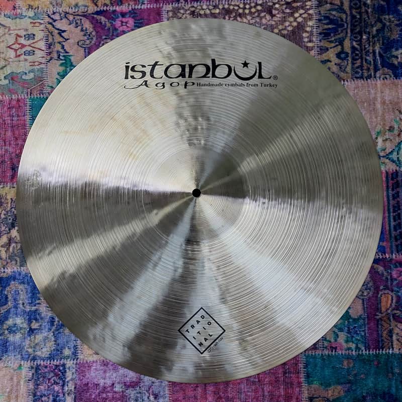 Istanbul Agop 22" Traditional Series Crash/Ride Cymbal 2010s - Traditional image 1