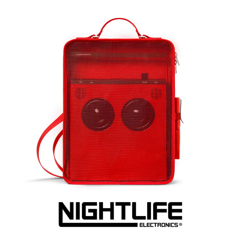 Teenage Engineering OB-4 Mesh Bag - Red image 1