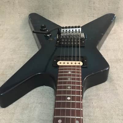 1982 Dean ML USA Baby Series Blueburst 24 3/4” Scale Floyd Rose Original Mod Rare Model image 5
