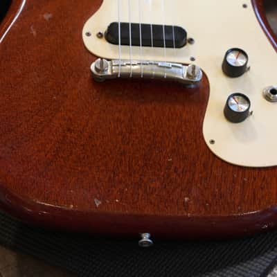Vintage! 1964 Epiphone Olympic All OG Electric Guitar Cherry Red + HSC image 5