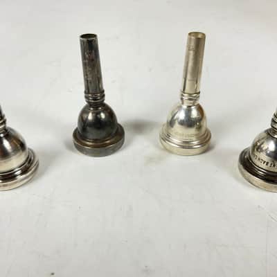 Used Trombone Mouthpiece Lot 87: Four Small Shank Bach [65487] image 2