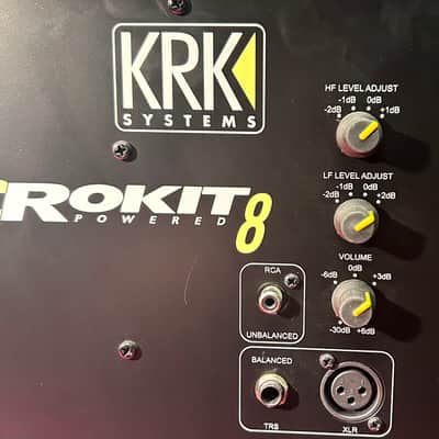KRK RP-8 Rokit G4 2-Way 8" Active Studio Monitors (Pair) 2019 - 2021 - Black image 12
