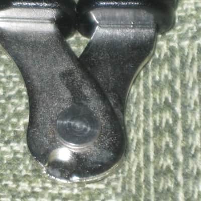 new (no package) very near A+ D'Addario Planet Waves PRO-WINDER Black String Winder & Cutter & Bridge Pin Puller DP0002 for guitar, mandolin, ukulele & banjos (black hard plastic with hardened steel wire cutters) just has few minor natural imperfections image 8