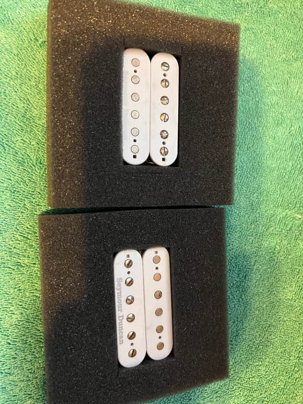 Charvel - Seymour Duncan TB-4 and SH-1N Humbucker Set 2018 - White image 1