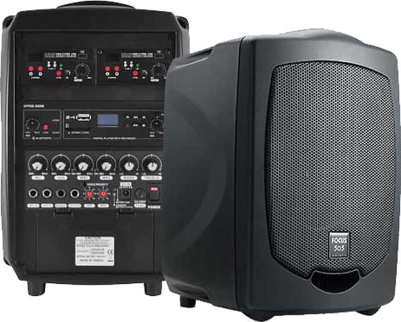 Chiayo Focus 505 Portable PA System with Microphone image 1