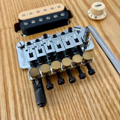 LOCKE Frankenstrat Project [WARMOTH, Floyd Rose 1984, EVH, DiMarzio, FU-TONE, Schaller, NO BOZOS] =\//-/= image 7