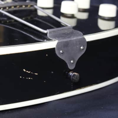 1960 Silvertone H1427 Espanada Black Hollowbody Electric Guitar Harmony H62 image 12