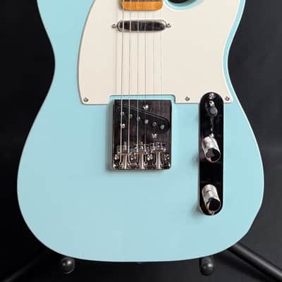 Squier Classic Vibe 50's Telecaster Electric Guitar Sonic Blue Finish (054)