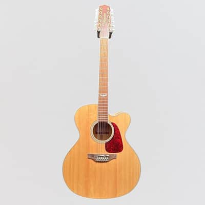 Takamine GJ72CE-12 G Series Jumbo Cutaway 12-String Acoustic Electric Guitar - Natural image 10