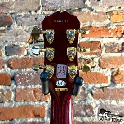 Epiphone Les Paul Custom Electric Guitar w/OHSC (2005 - Sunburst) image 6