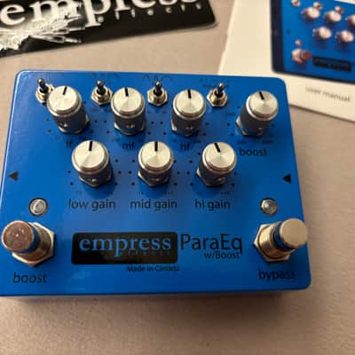 Empress ParaEQ with Boost | Reverb