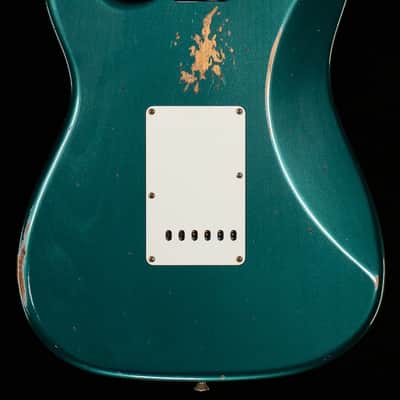 Fender Custom Shop Willcutt True '62 Stratocaster Relic Sherwood Green Metallic '59 C (028) image 4