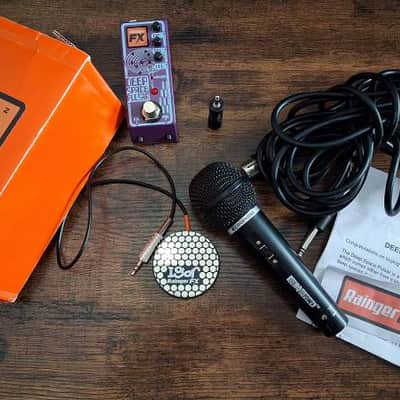 Rainger FX Deep Space Pulsar with Igor Pressure Pad Controller and Microphone 2010s - Purple/Blue image 4