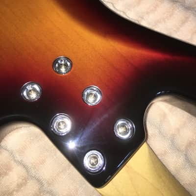 USA G&L L-1000 2014 3 Tone Sunburst lefty image 19