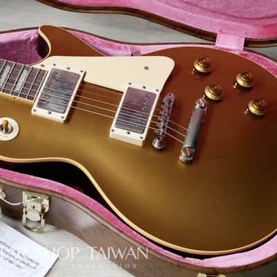 2024 Gibson Custom Shop 1957 Les Paul Reissue Goldtop VOS with Dark Back. Brand New! image 2